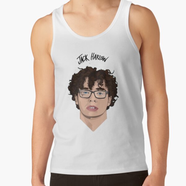 Jack Harlow. Sticker Tank Top RB1509 product Offical jack harlow Merch