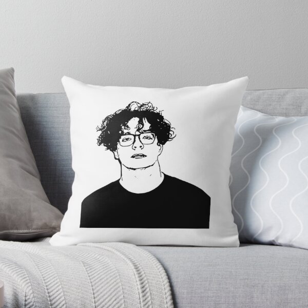 Jack harlow Sticker Throw Pillow RB1509 product Offical jack harlow Merch
