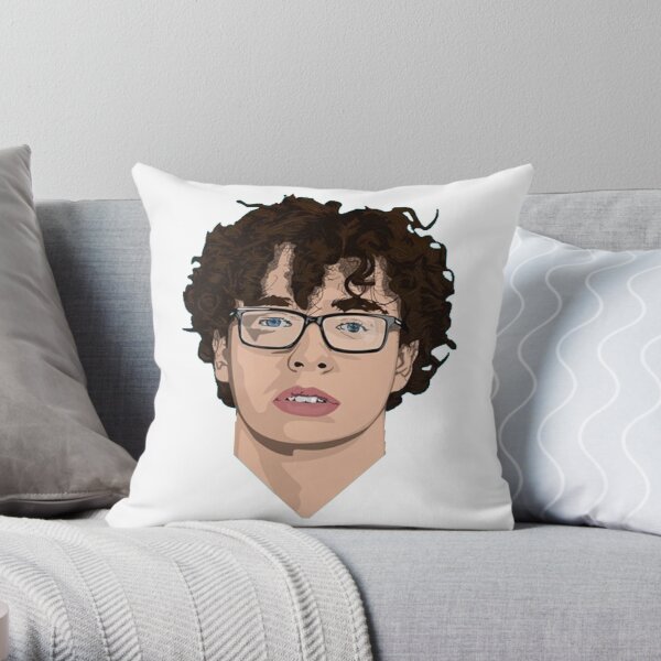 Jack harlow Sticker Throw Pillow RB1509 product Offical jack harlow Merch