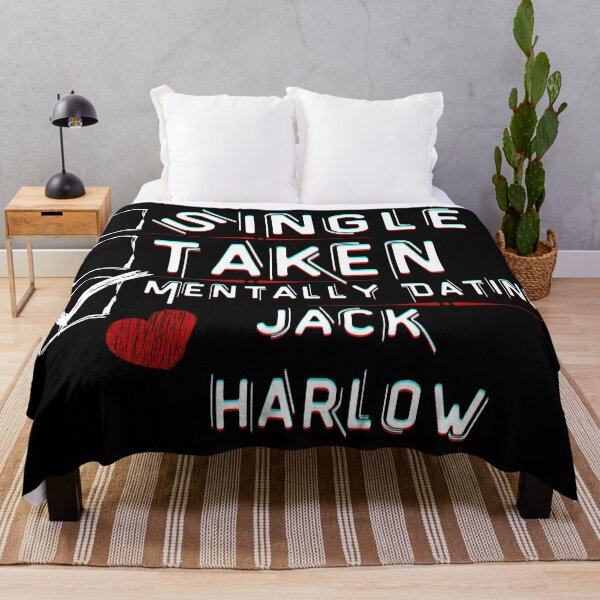 Mentally Dating Jack Harlow Throw Blanket RB1509 product Offical jack harlow Merch