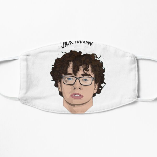 Jack Harlow. Sticker Flat Mask RB1509 product Offical jack harlow Merch